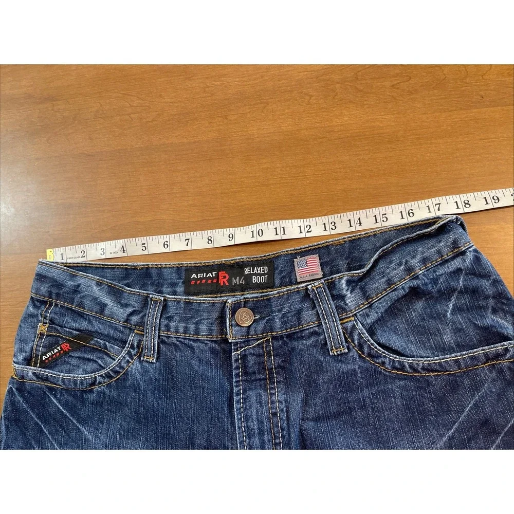 Ariat M4 FR Jeans Men 36 X 26.5 Relaxed Boot Work